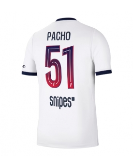 Billige Fotballdrakt Paris Saint-Germain Willian Pacho #51 Replika Bortedrakt 2026-27 Kortermet Billige Fotballdrakt Paris Saint-Germain Willian Pacho #51 Replika Bortedrakt 2026-27 Kortermet